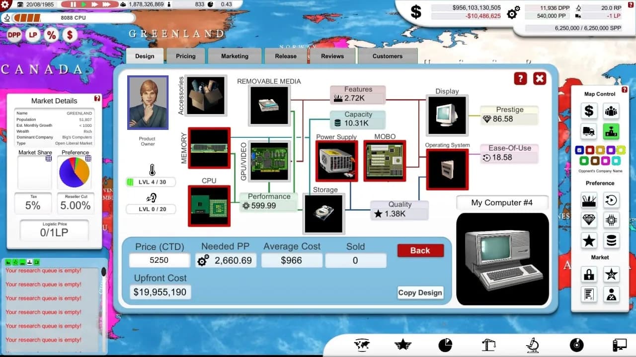 Computer Tycoon — скриншот 3