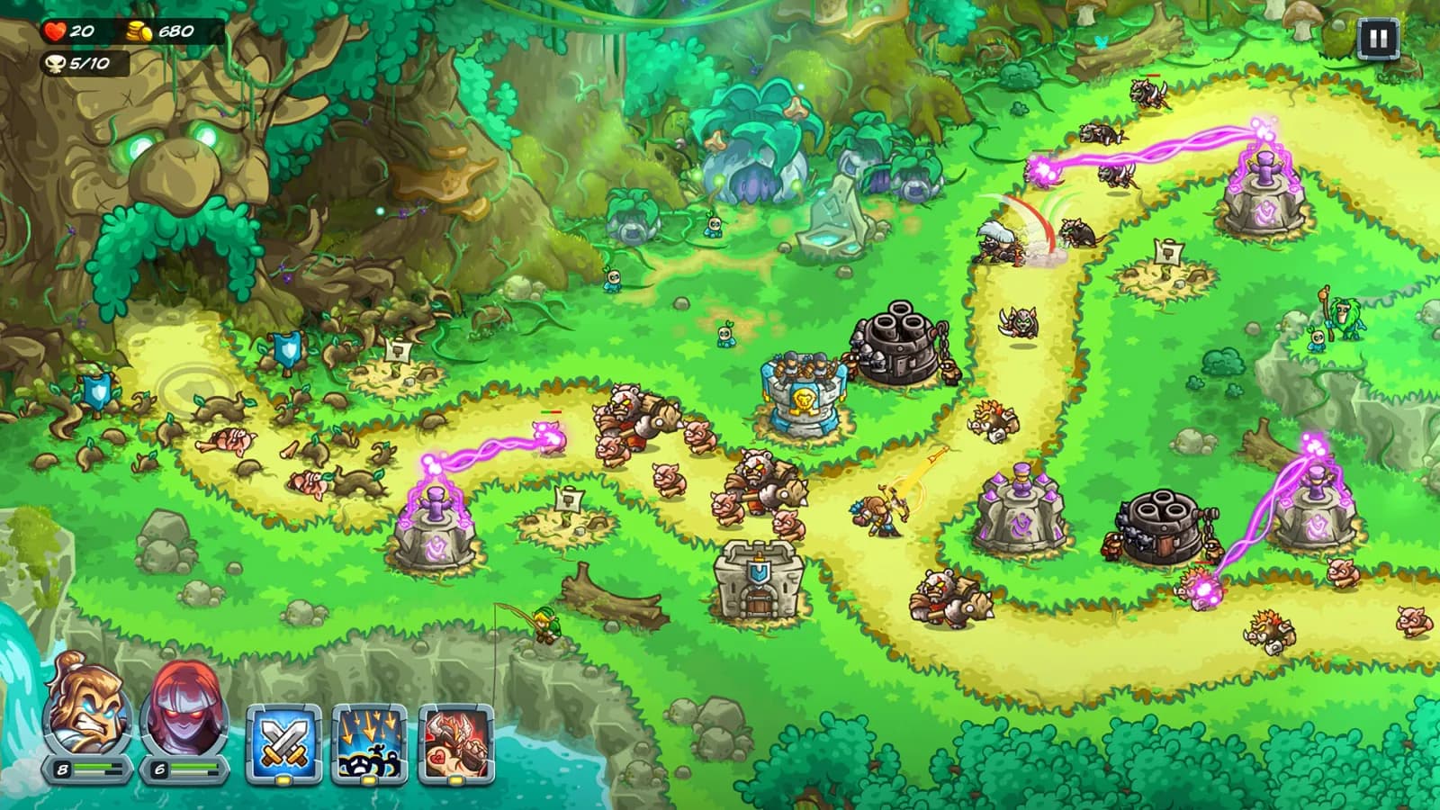 Kingdom Rush 5: Alliance TD — скриншот 1