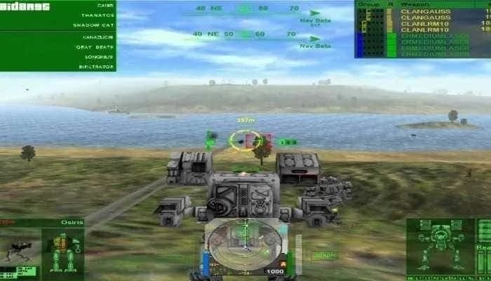 MechWarrior 4: Mercenaries — скриншот 2