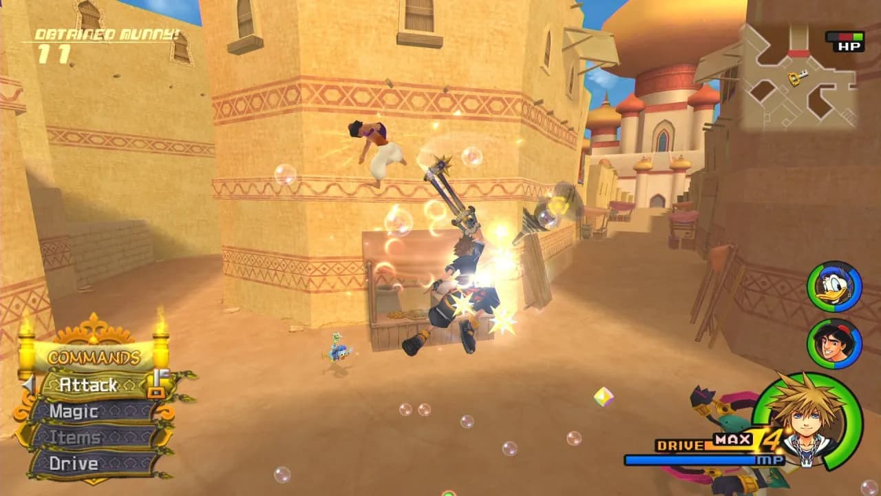 KINGDOM HEARTS HD 1.5+2.5 ReMIX — скриншот 4