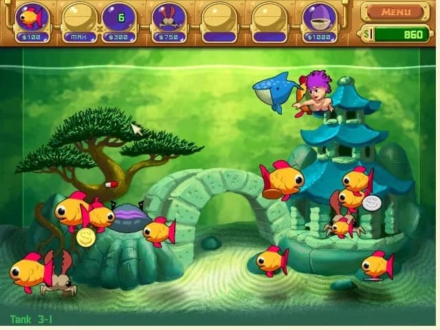 Insaniquarium Deluxe — скриншот 4