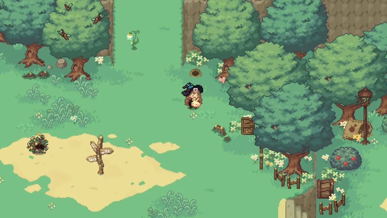 Little Witch in the Woods — скриншот 2