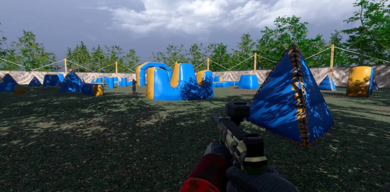 PaintBall War 2 — скриншот 1