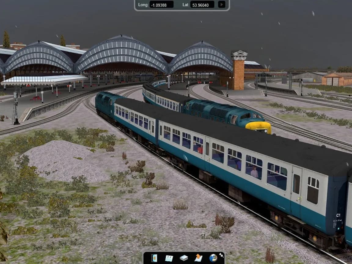 Rail Simulator — скриншот 2