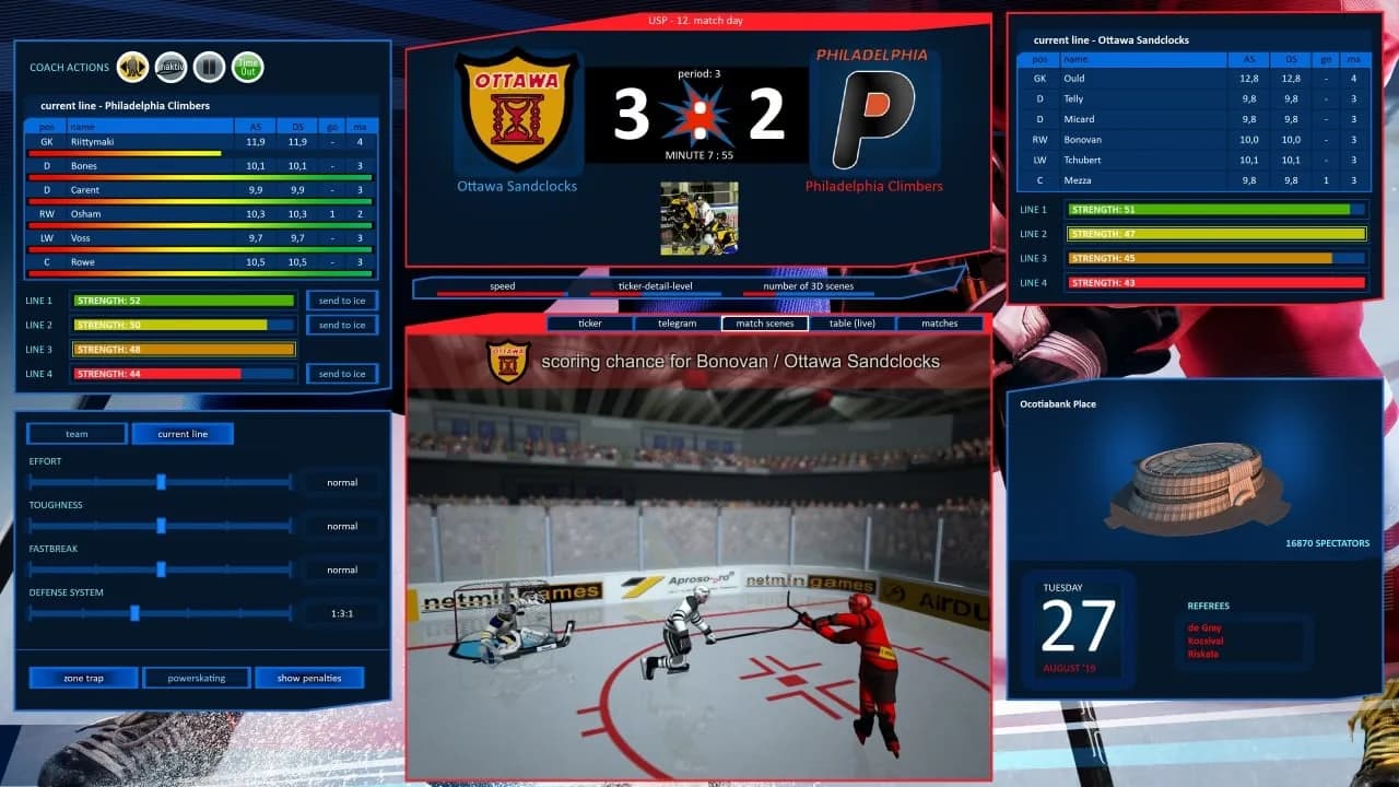 Hockey Manager 20|20 — скриншот 6