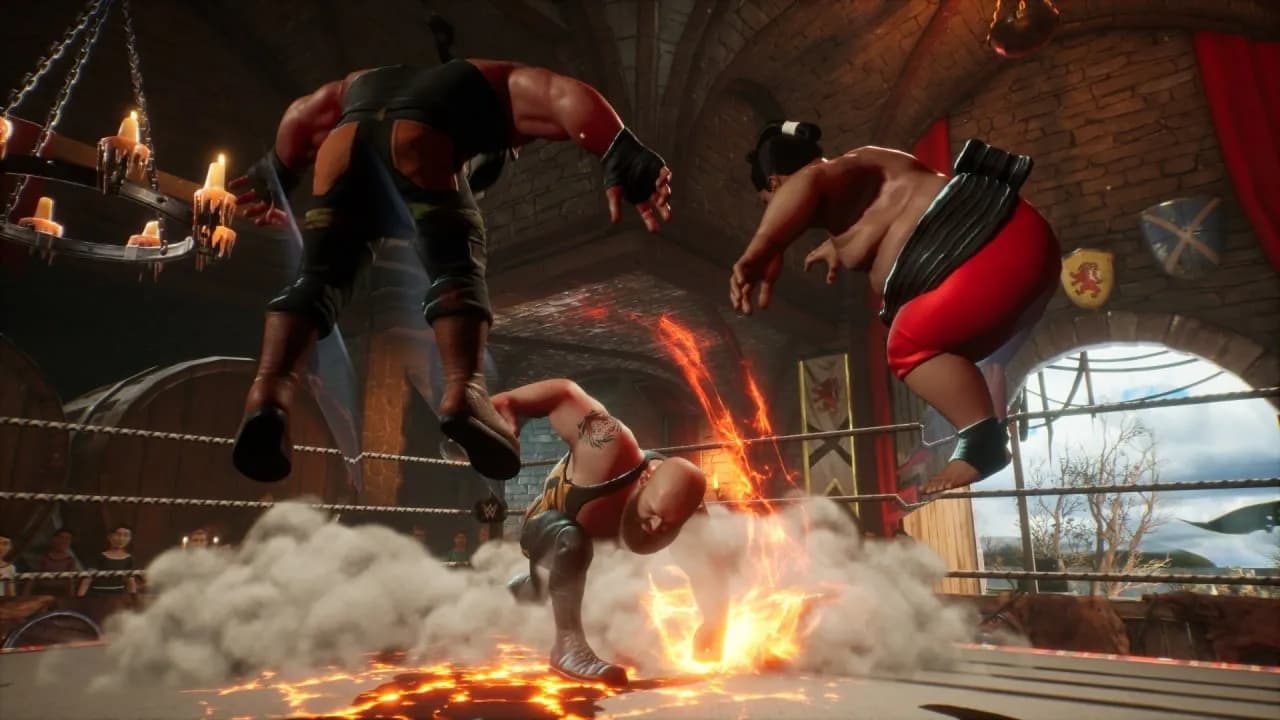 WWE 2K BATTLEGROUNDS — скриншот 1