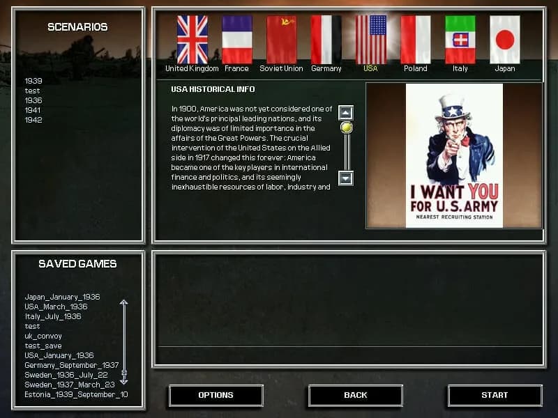 Hearts of Iron — скриншот 1