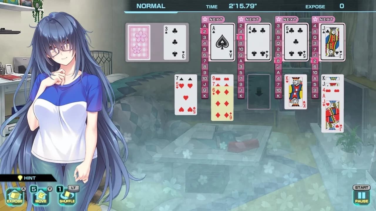 Pretty Girls Four Kings Solitaire — скриншот 2