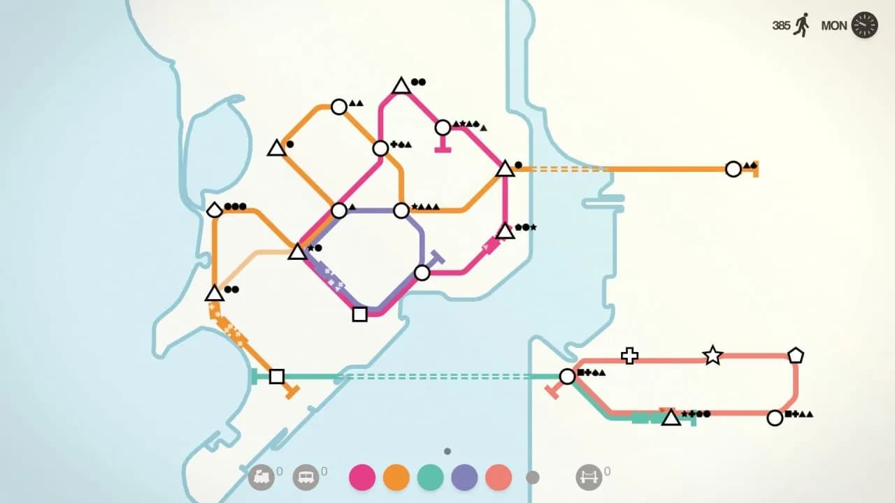 Mini Metro — скриншот 7
