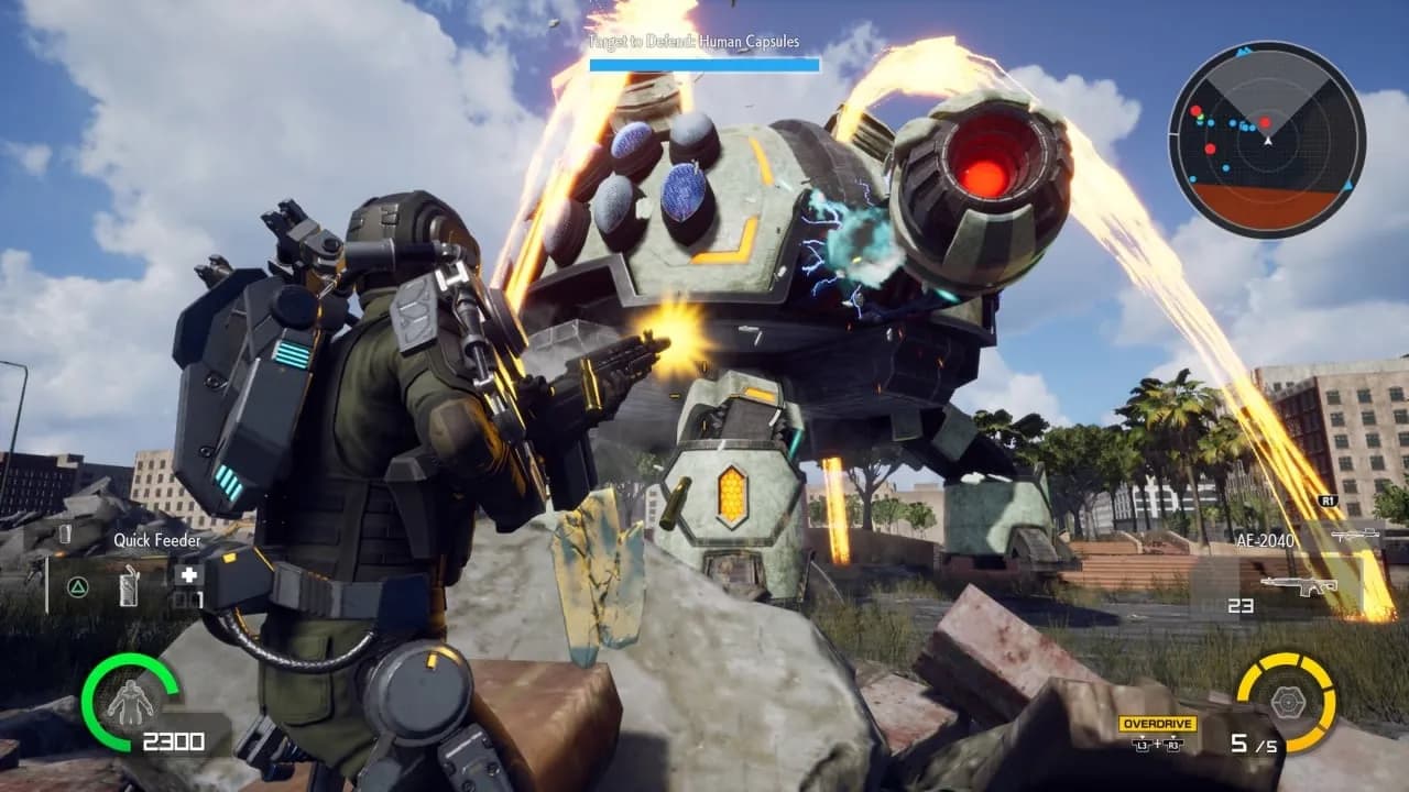 Earth Defense Force Iron Rain — скриншот 1