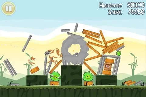 Angry Birds — скриншот 6