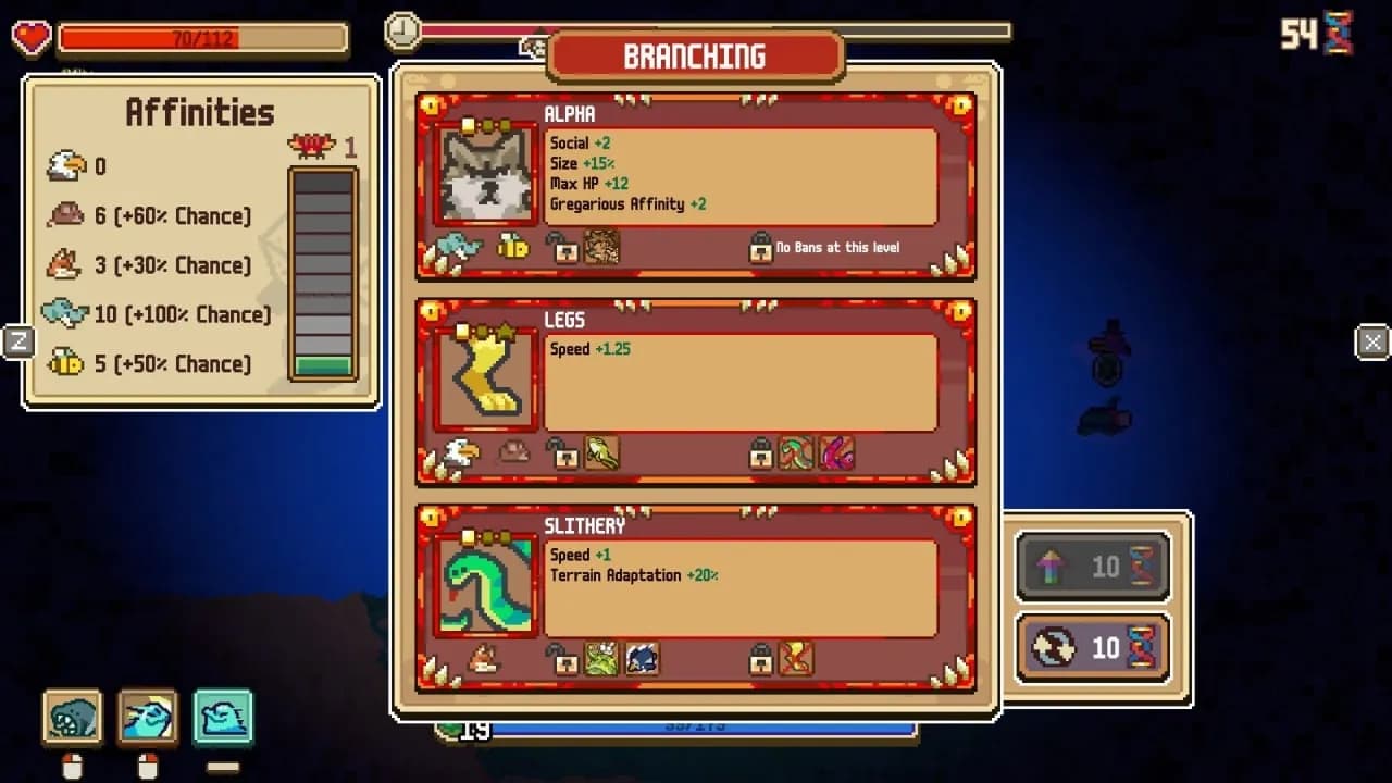 Everything is Crab: The Animal Evolution Roguelite — скриншот 8