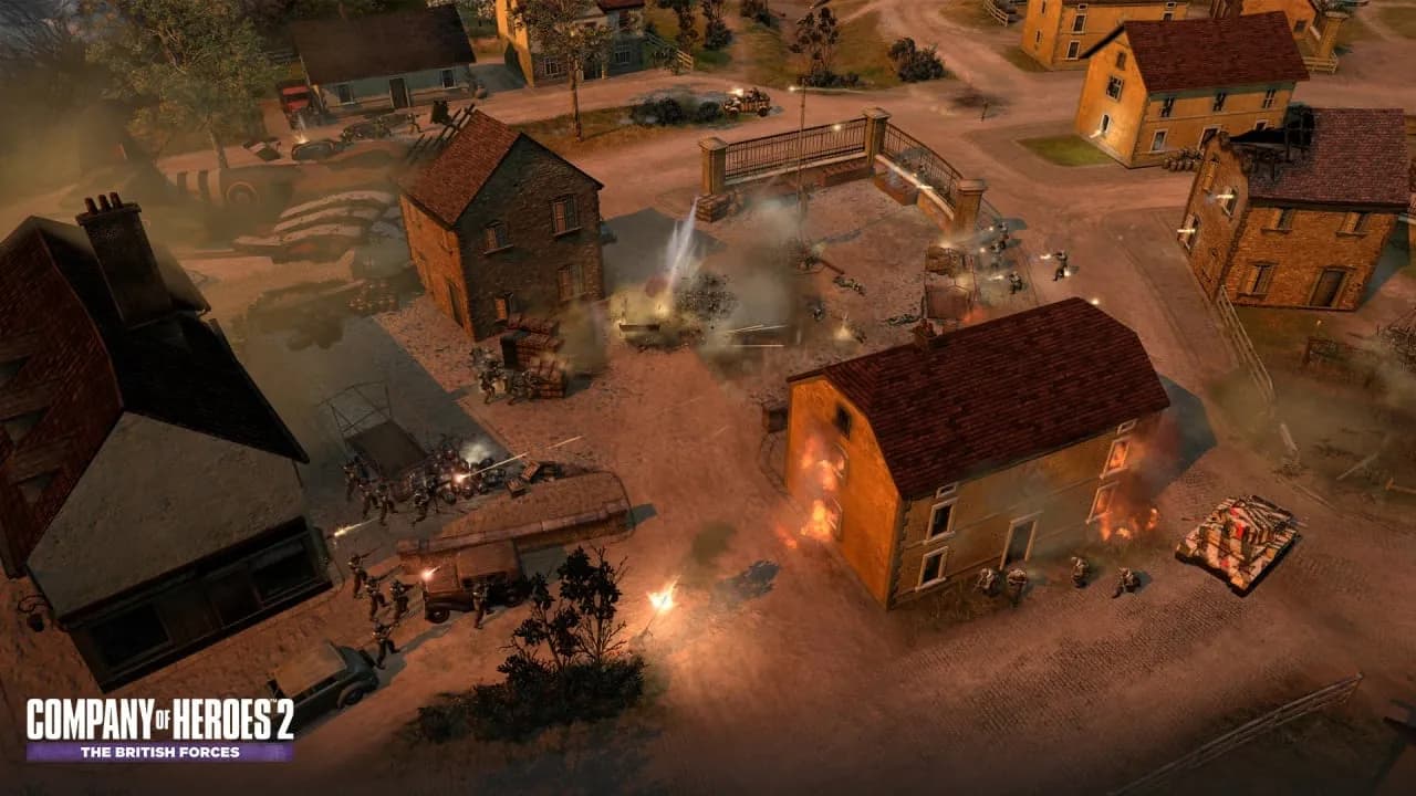 Company of Heroes 2 - The British Forces — скриншот 2