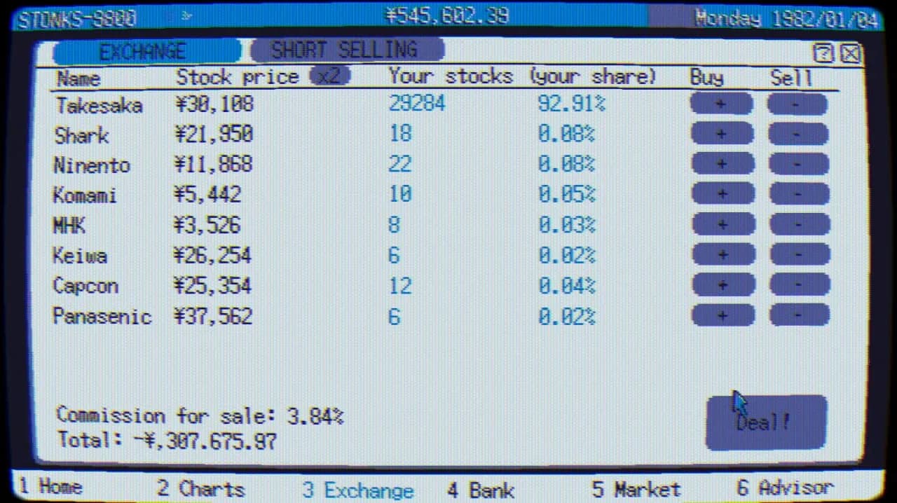 STONKS-9800: Stock Market Simulator — скриншот 8
