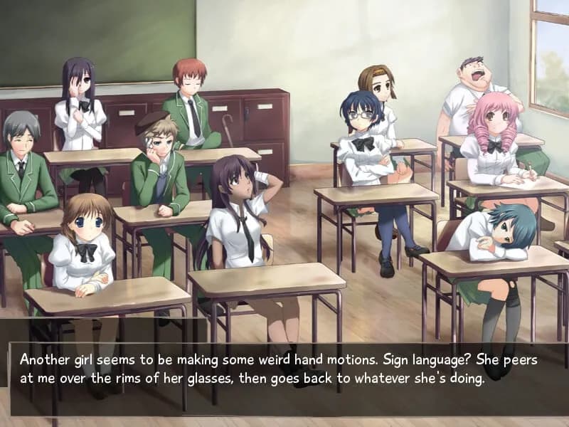 Katawa Shoujo — скриншот 6