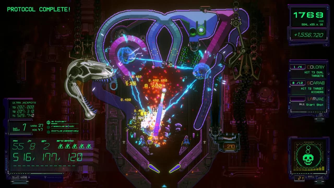 XENOTILT: HOSTILE PINBALL ACTION — скриншот 4