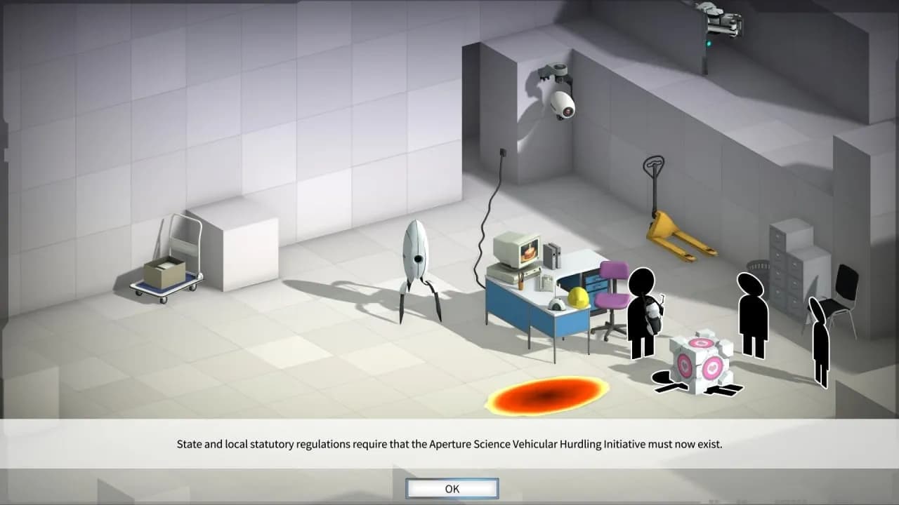 Bridge Constructor Portal — скриншот 2