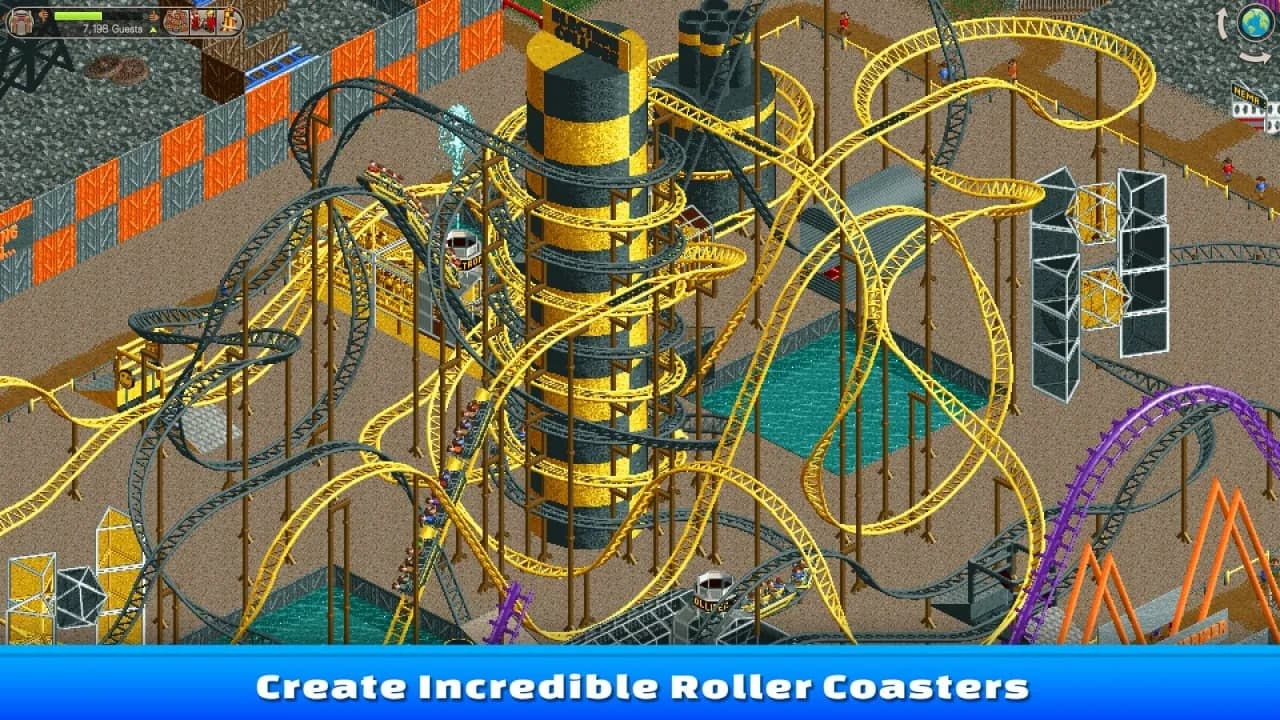 RollerCoaster Tycoon Classic — скриншот 2