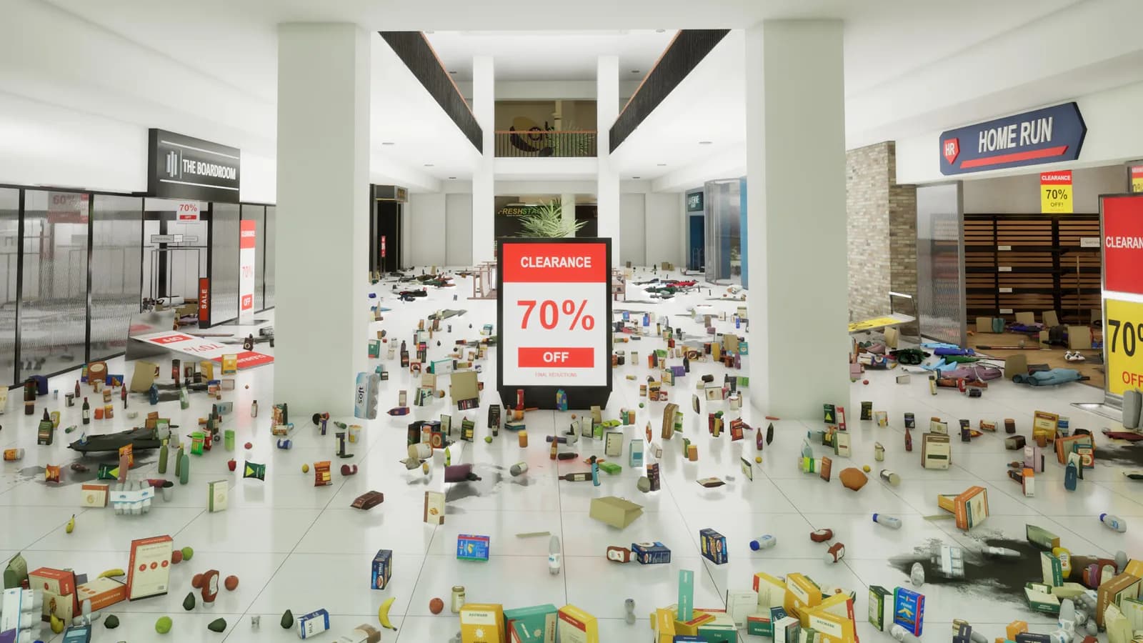 Black Friday Janitor: Clean the Whole Mall — скриншот 7