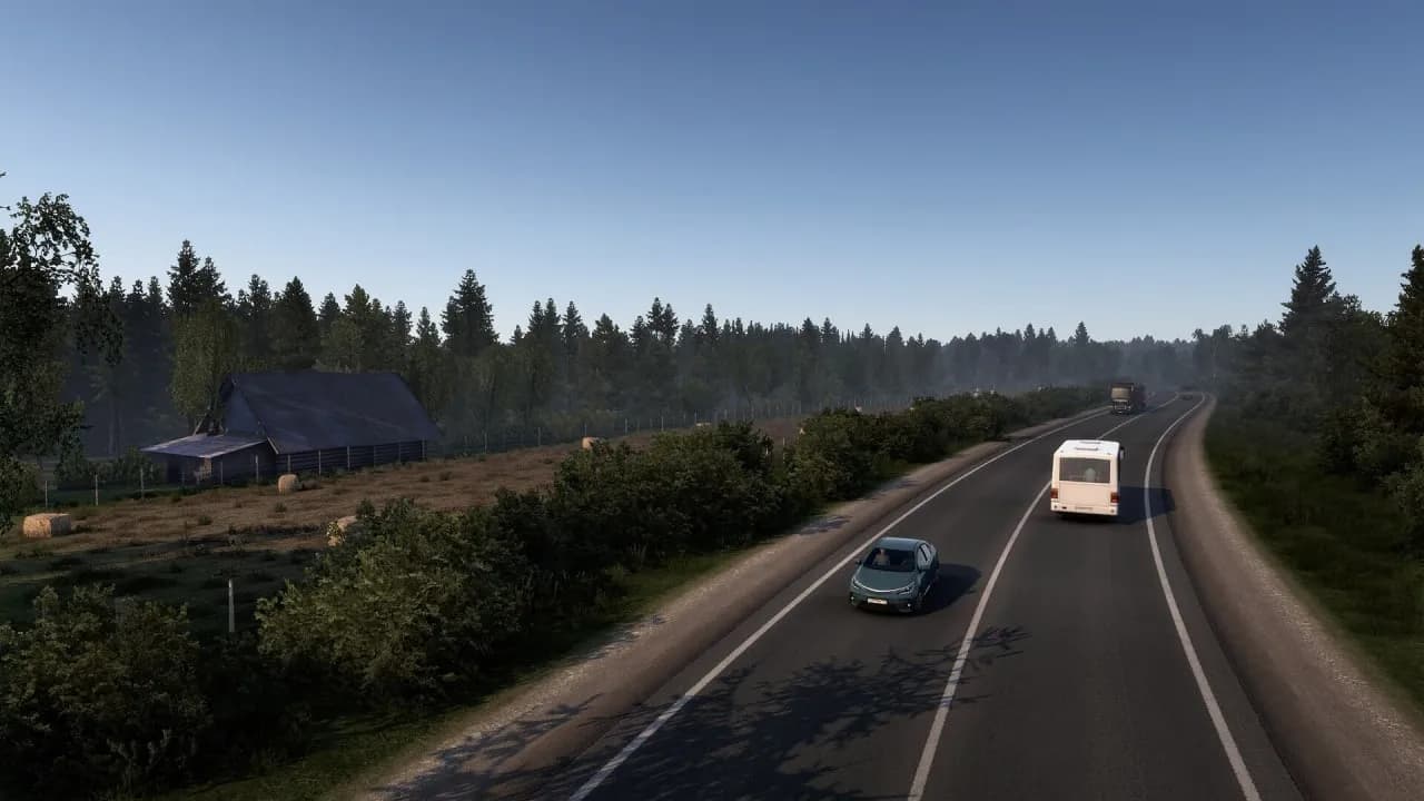 Euro Truck Simulator 2 - Beyond the Baltic Sea — скриншот 3