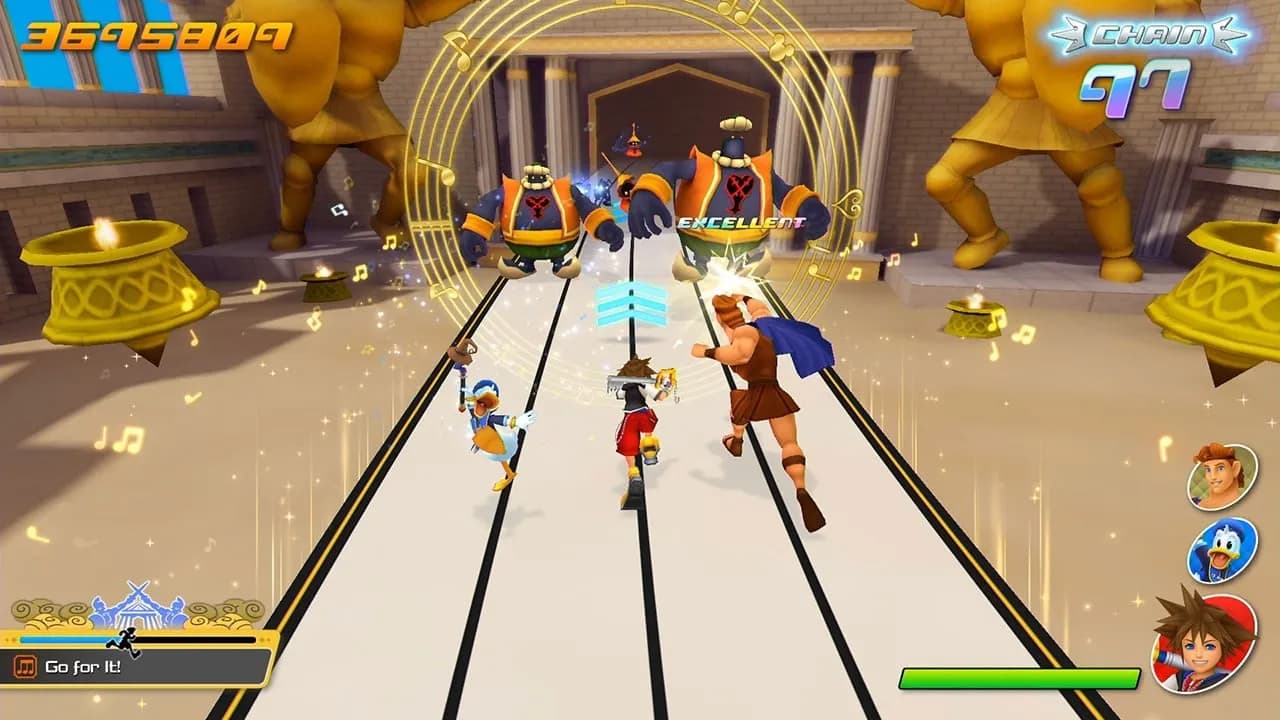 KINGDOM HEARTS Melody of Memory — скриншот 4