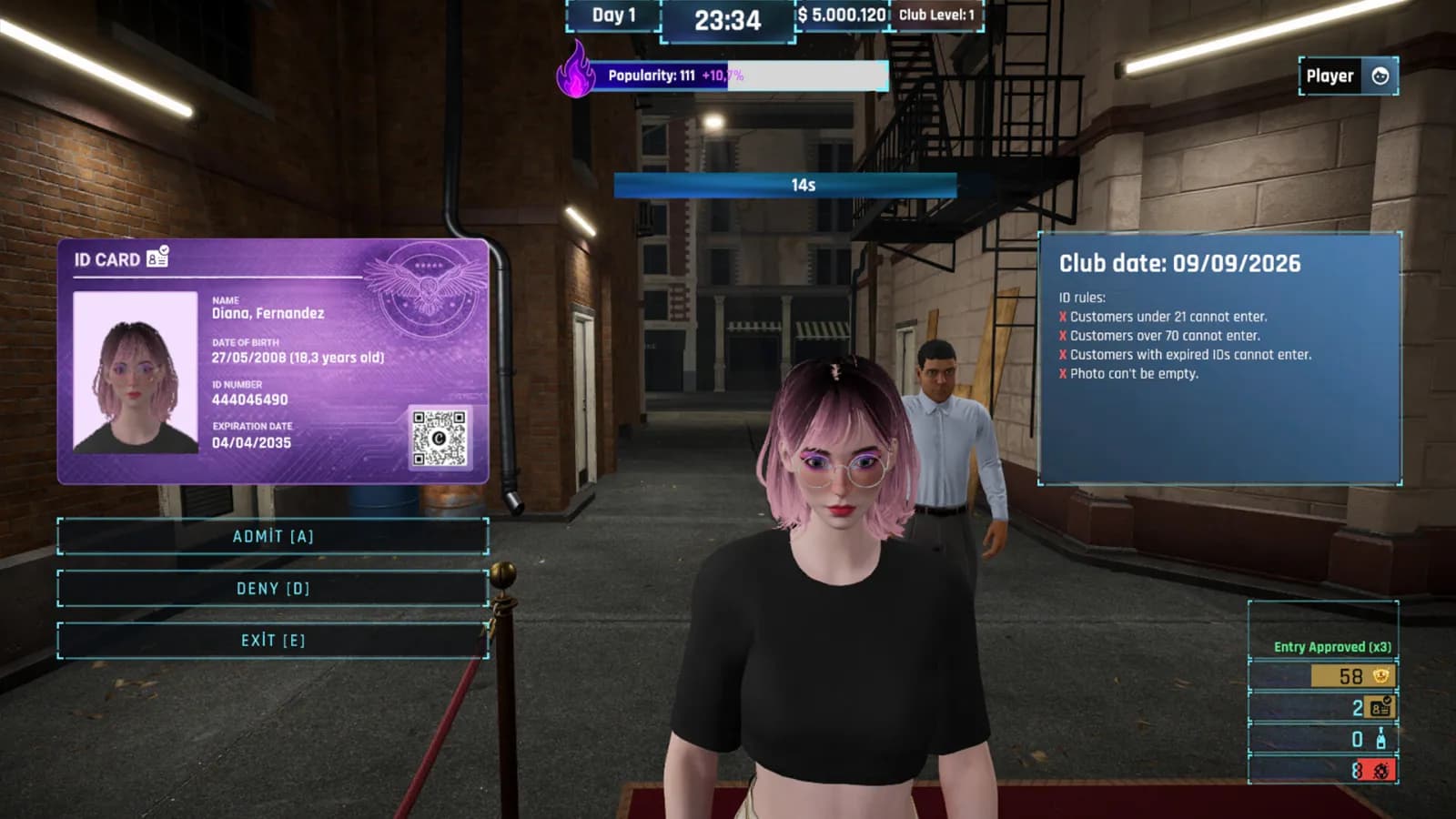 Night Club Simulator: Party King — скриншот 5