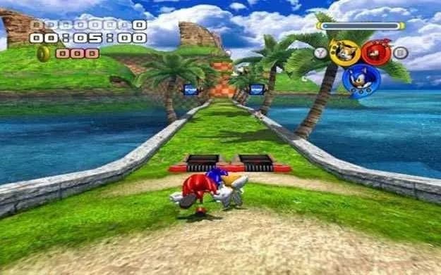 Sonic Heroes HD — скриншот 2