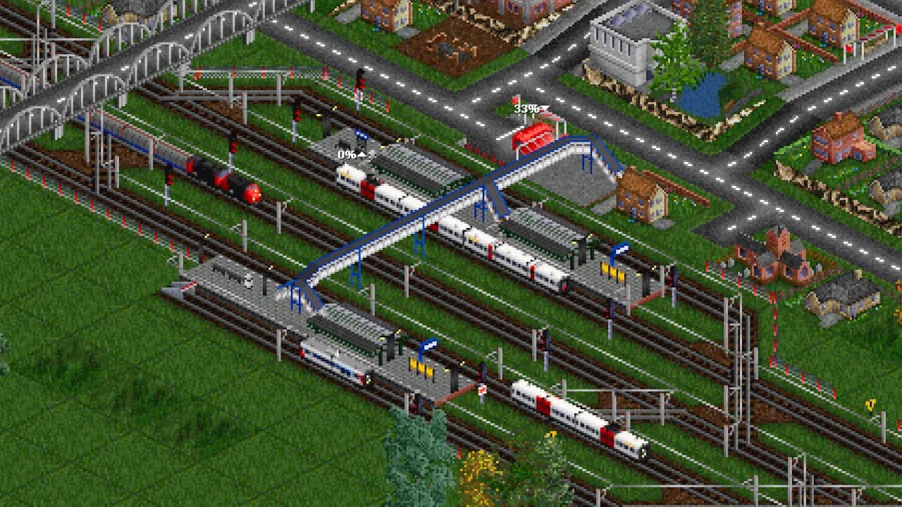 Железная дорога OpenTTD