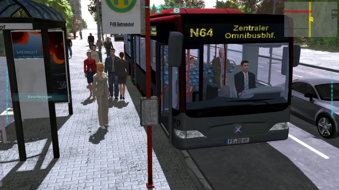 Bus-Simulator 2012 — скриншот 1
