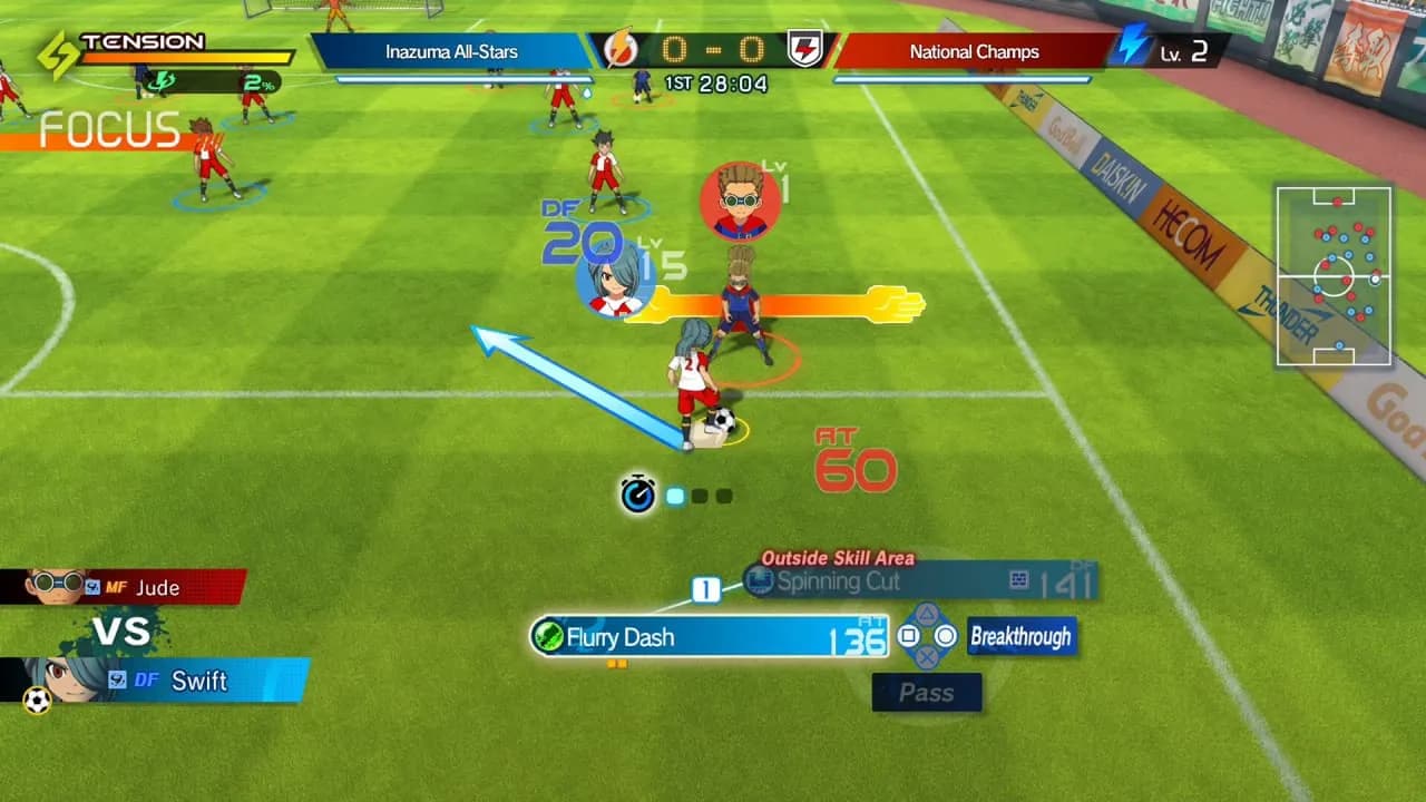 INAZUMA ELEVEN: Victory Road — скриншот 5
