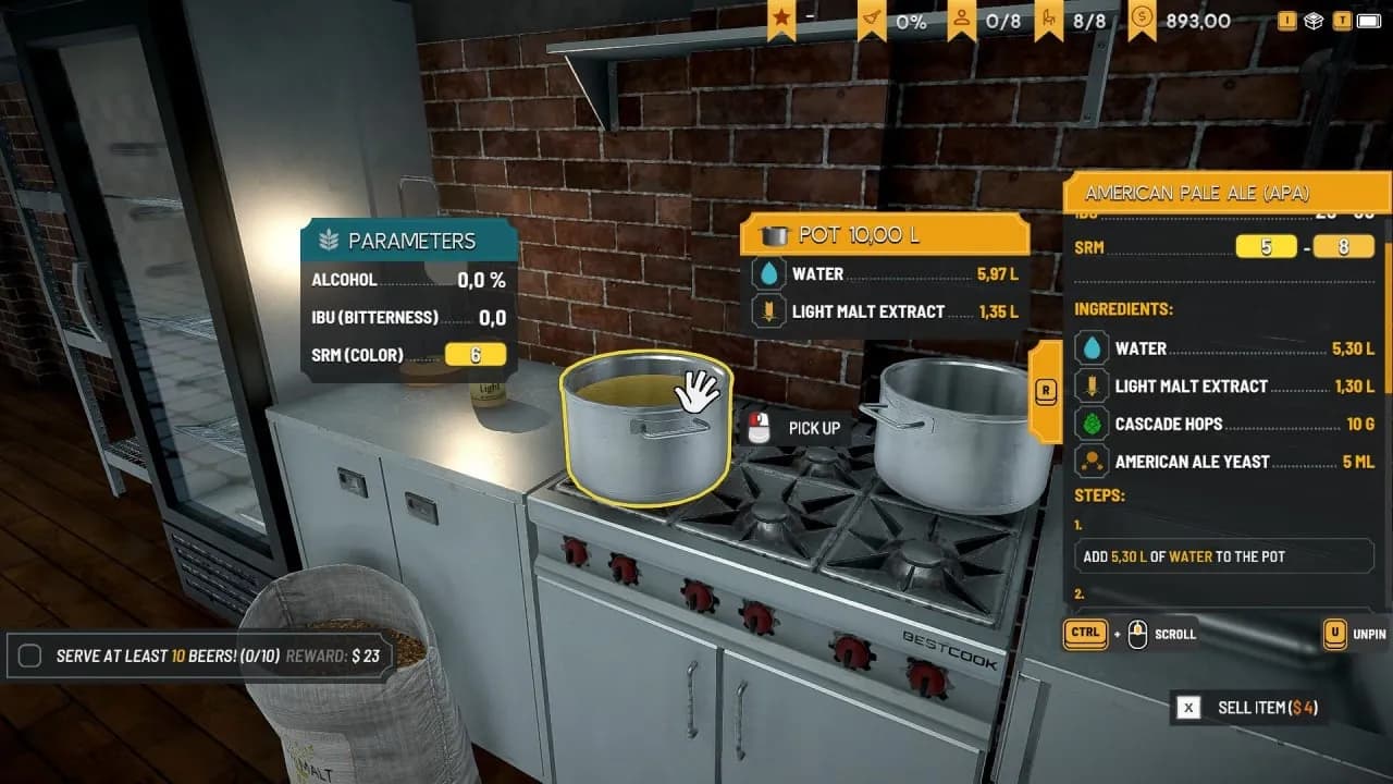 Brewpub Simulator — скриншот 2