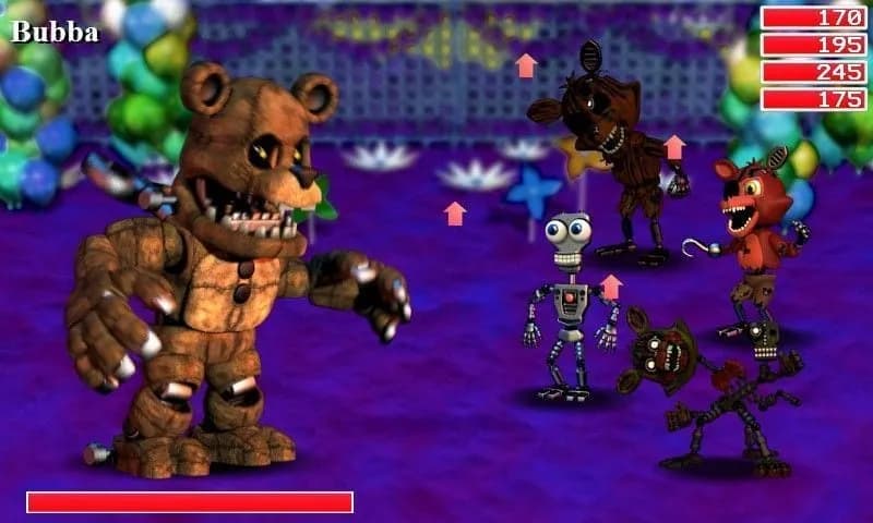 FNaF World — скриншот 1