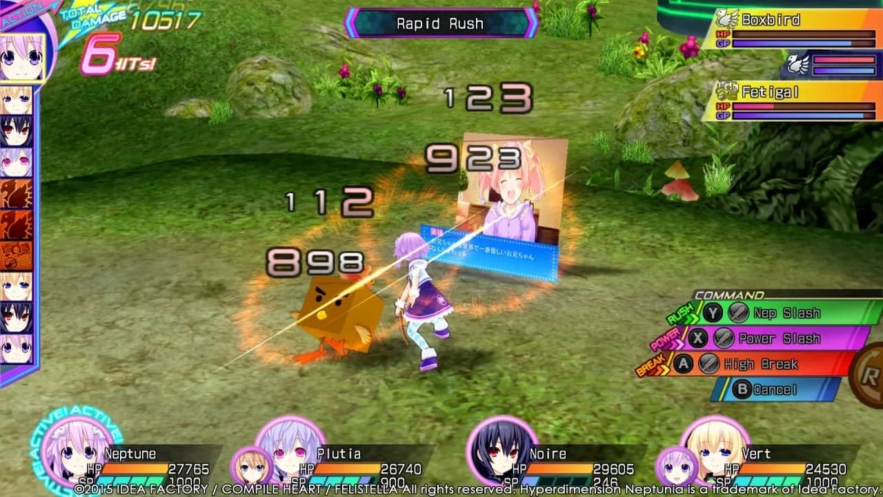 Hyperdimension Neptunia Re;Birth3 V Generation — скриншот 3