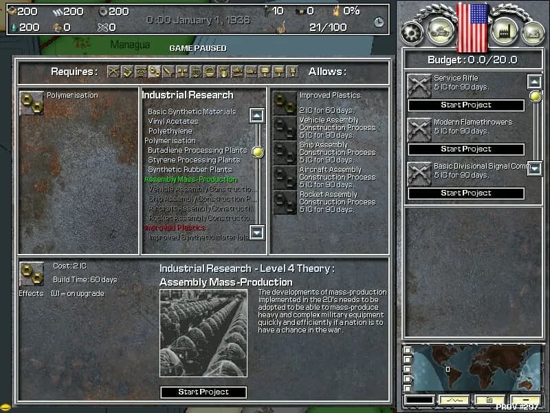 Hearts of Iron — скриншот 4