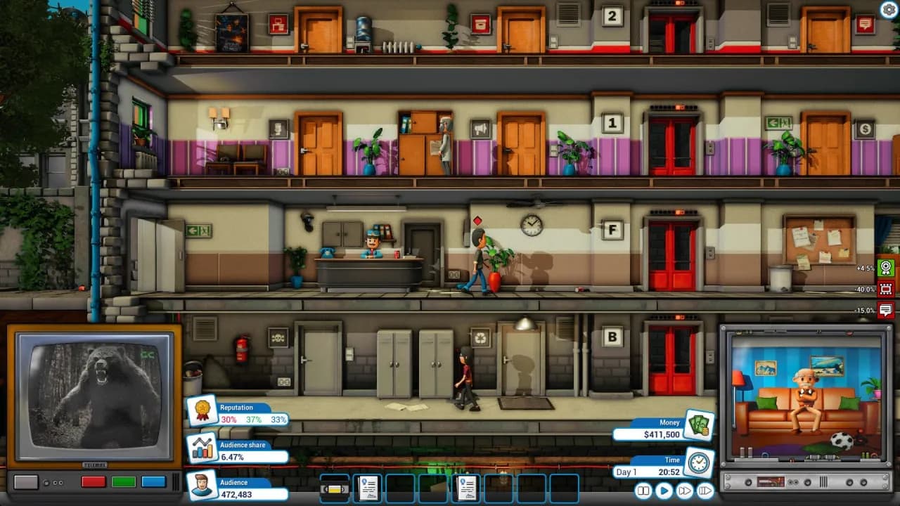 Mad Television Tycoon — скриншот 2