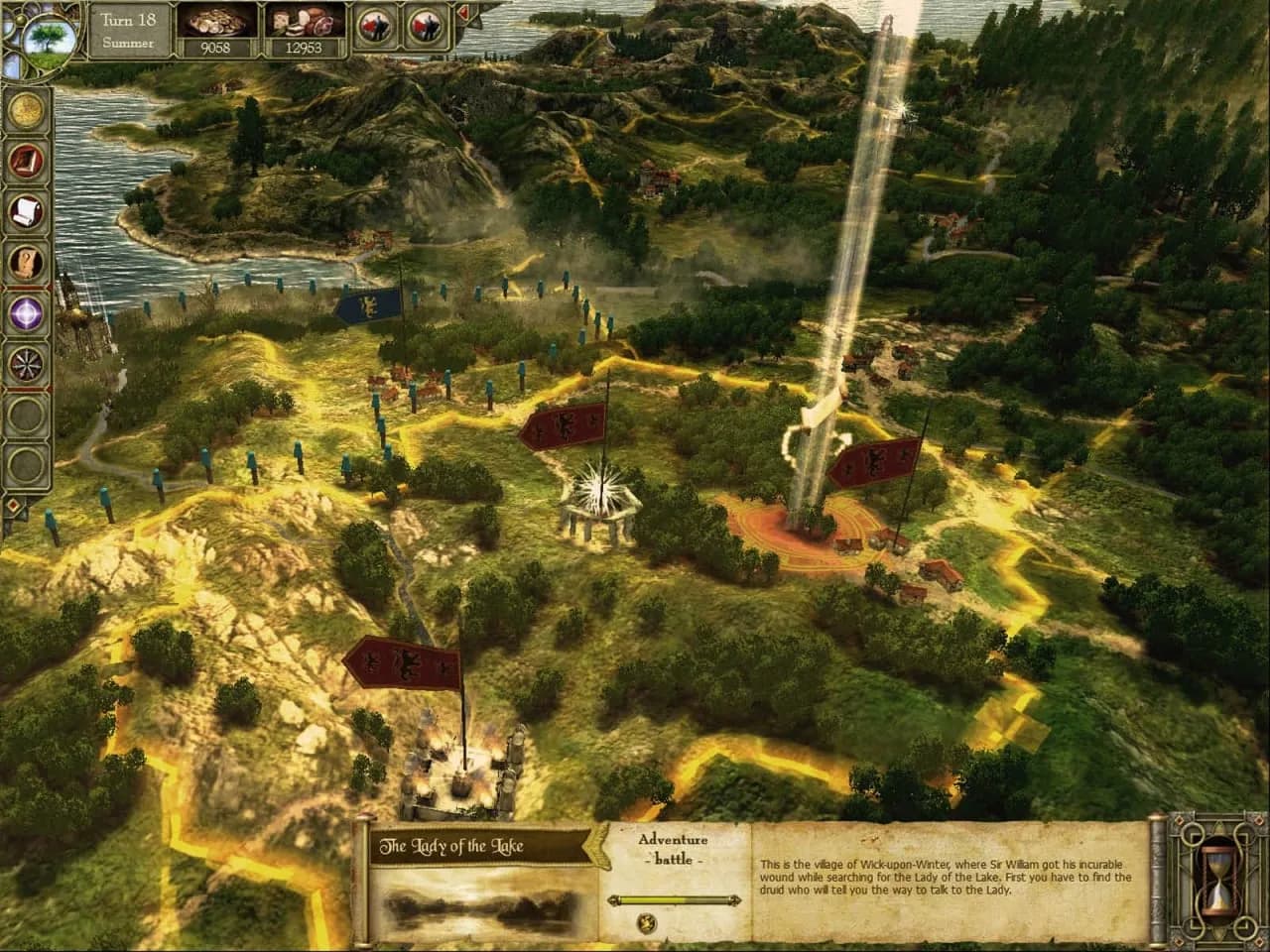 King Arthur - The Role-playing Wargame — скриншот 5