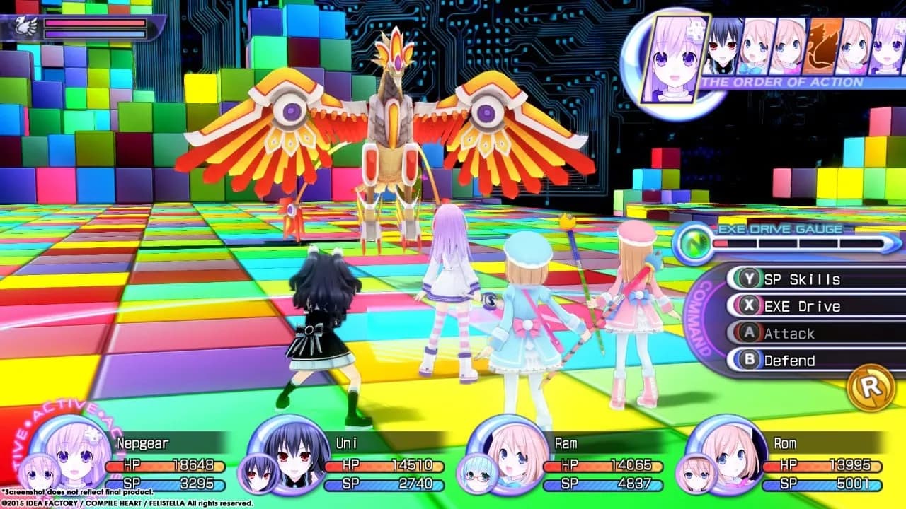 Hyperdimension Neptunia Re;Birth2: Sisters Generation — скриншот 1