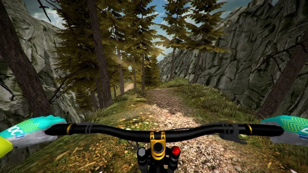 MTB Downhill Simulator — скриншот 1