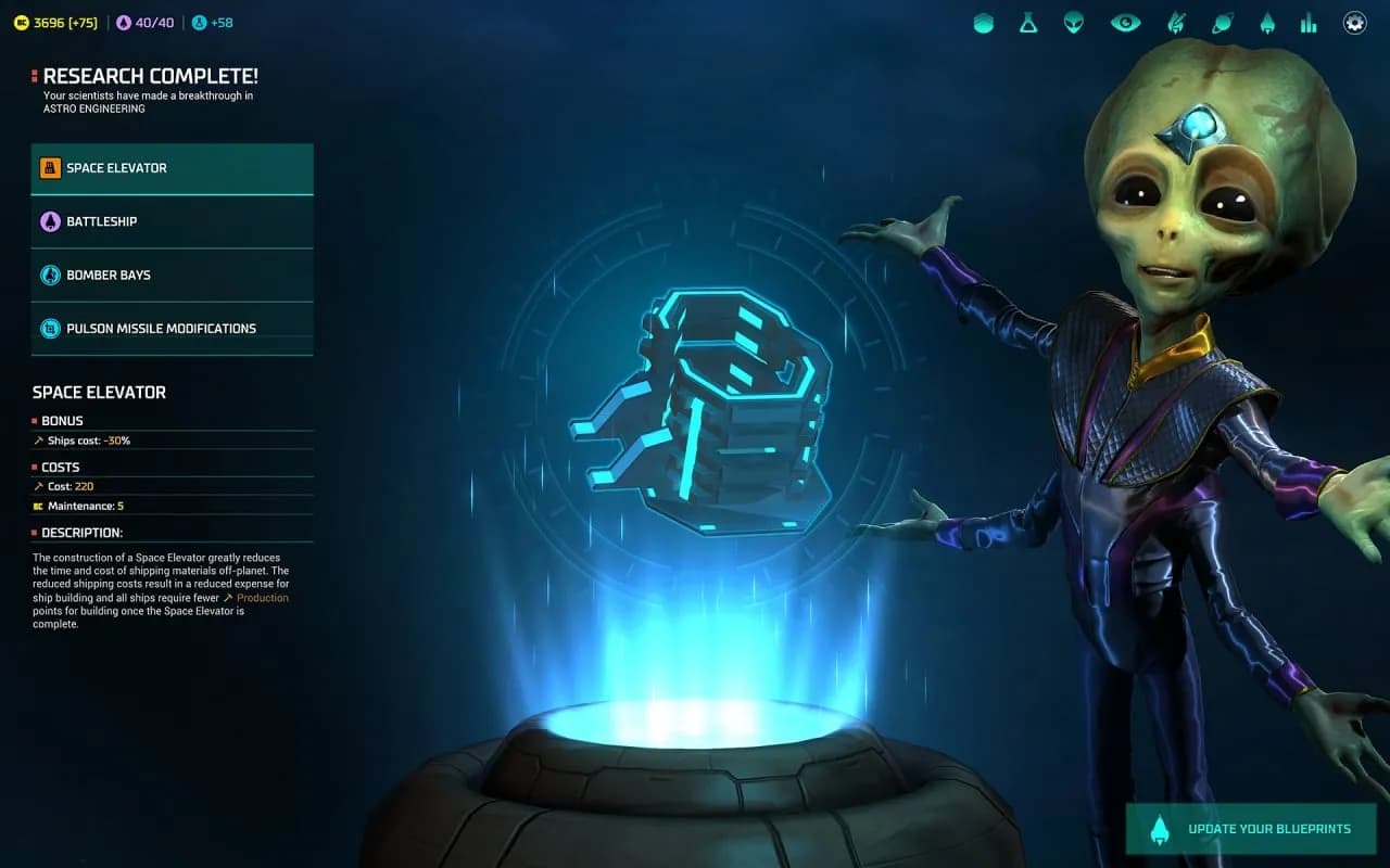 Master of Orion — скриншот 8