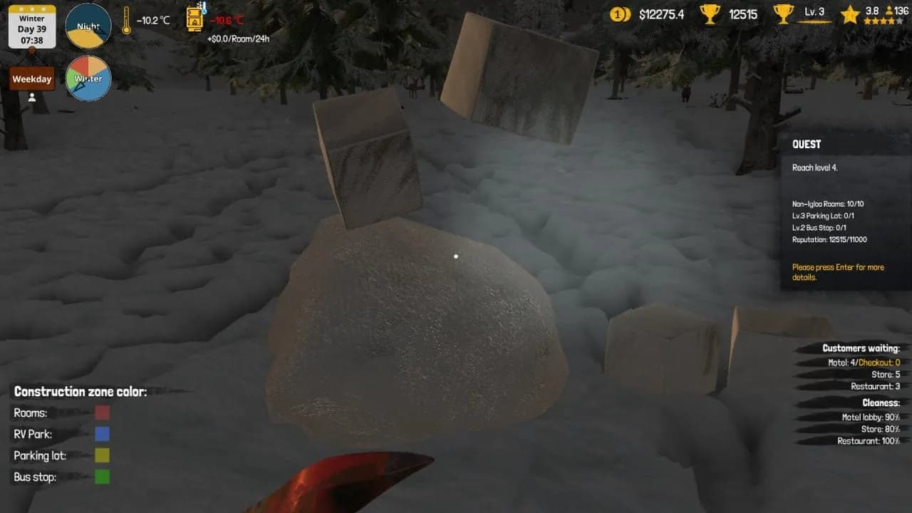 Arctic Motel Simulator — скриншот 8