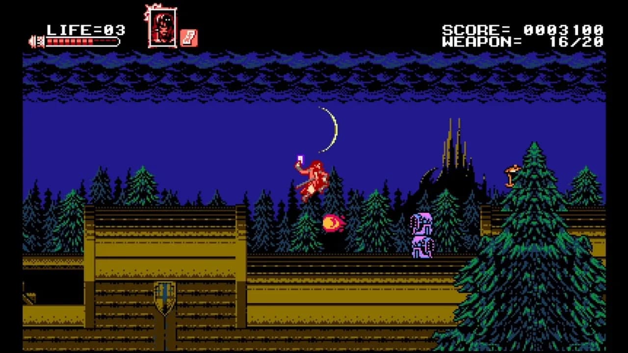 Bloodstained: Curse of the Moon — скриншот 2