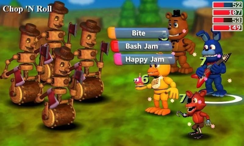 FNaF World — скриншот 8