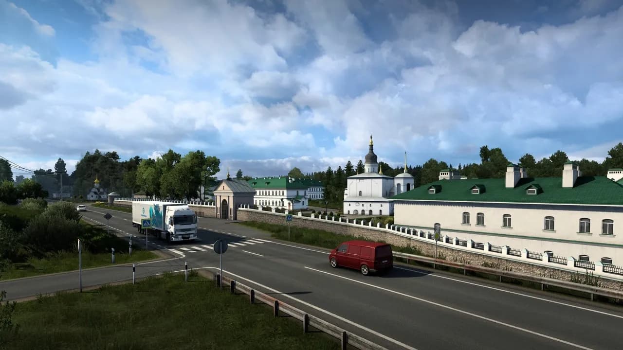 Euro Truck Simulator 2 - Beyond the Baltic Sea — скриншот 7