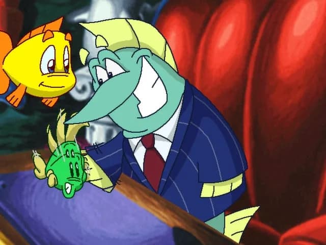 Freddi Fish 5: The Case of the Creature of Coral Cove — скриншот 2