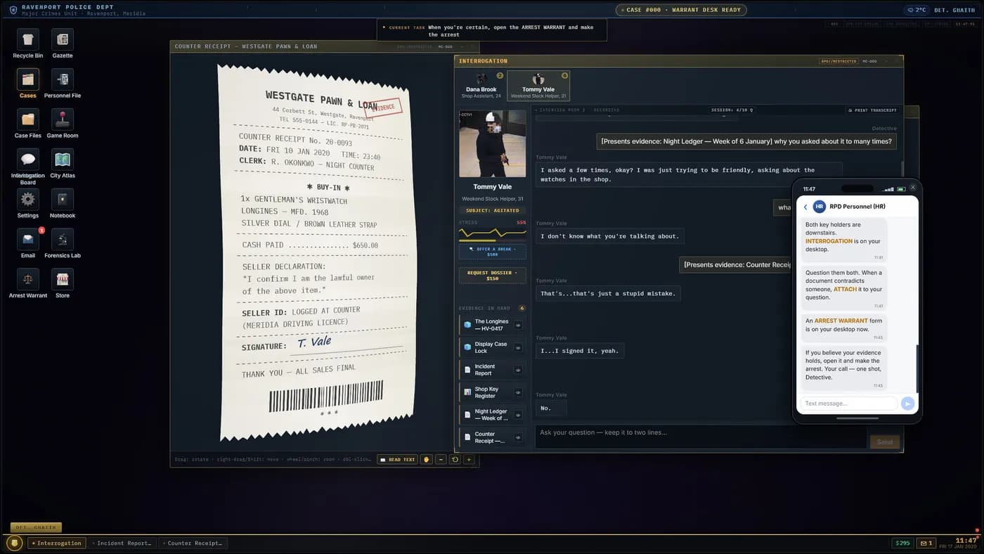Homicide Desk — скриншот 1