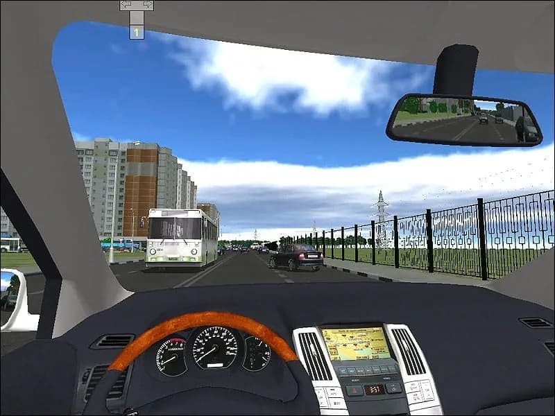 3D Инструктор - Вождение по Москве — скриншот 6
