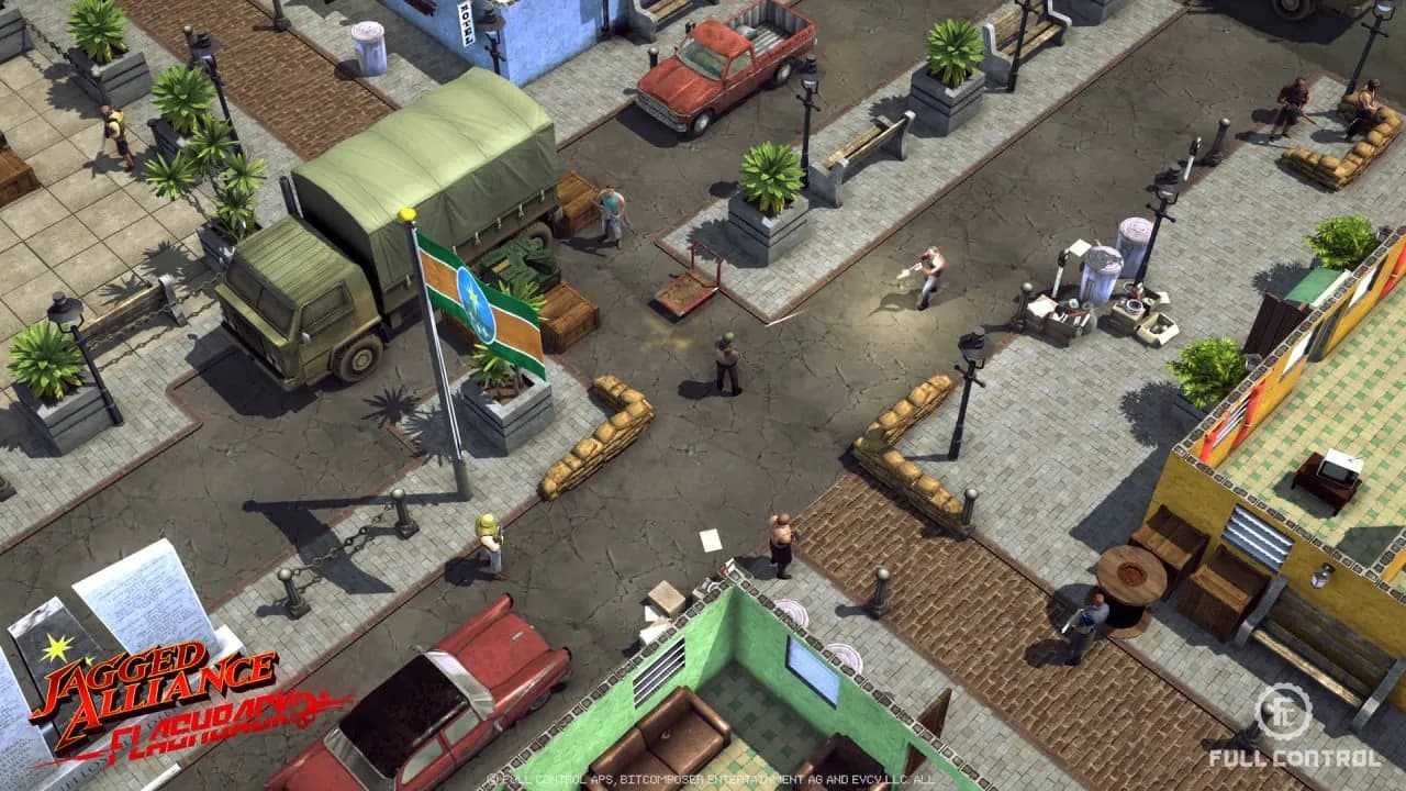 Jagged Alliance Flashback — скриншот 1