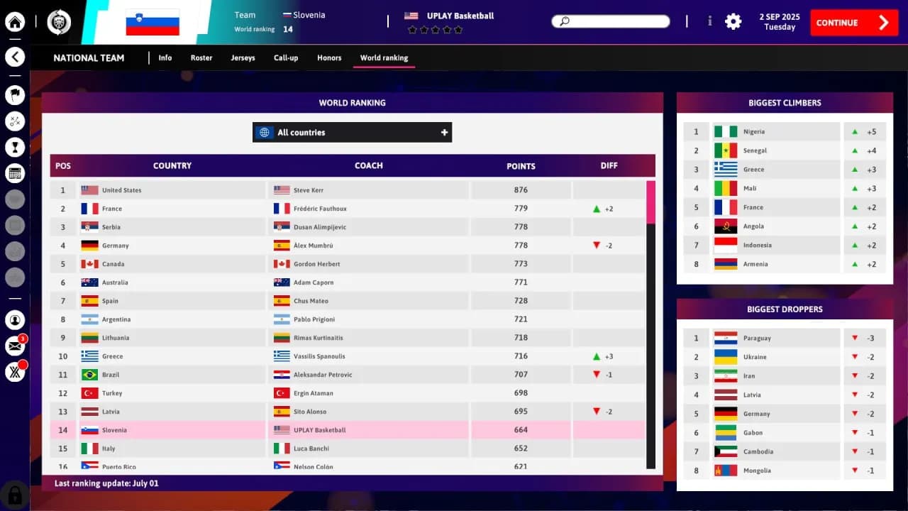 International Basketball Manager 26 — скриншот 6