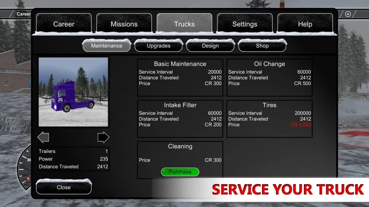 Arctic Trucker Simulator — скриншот 6