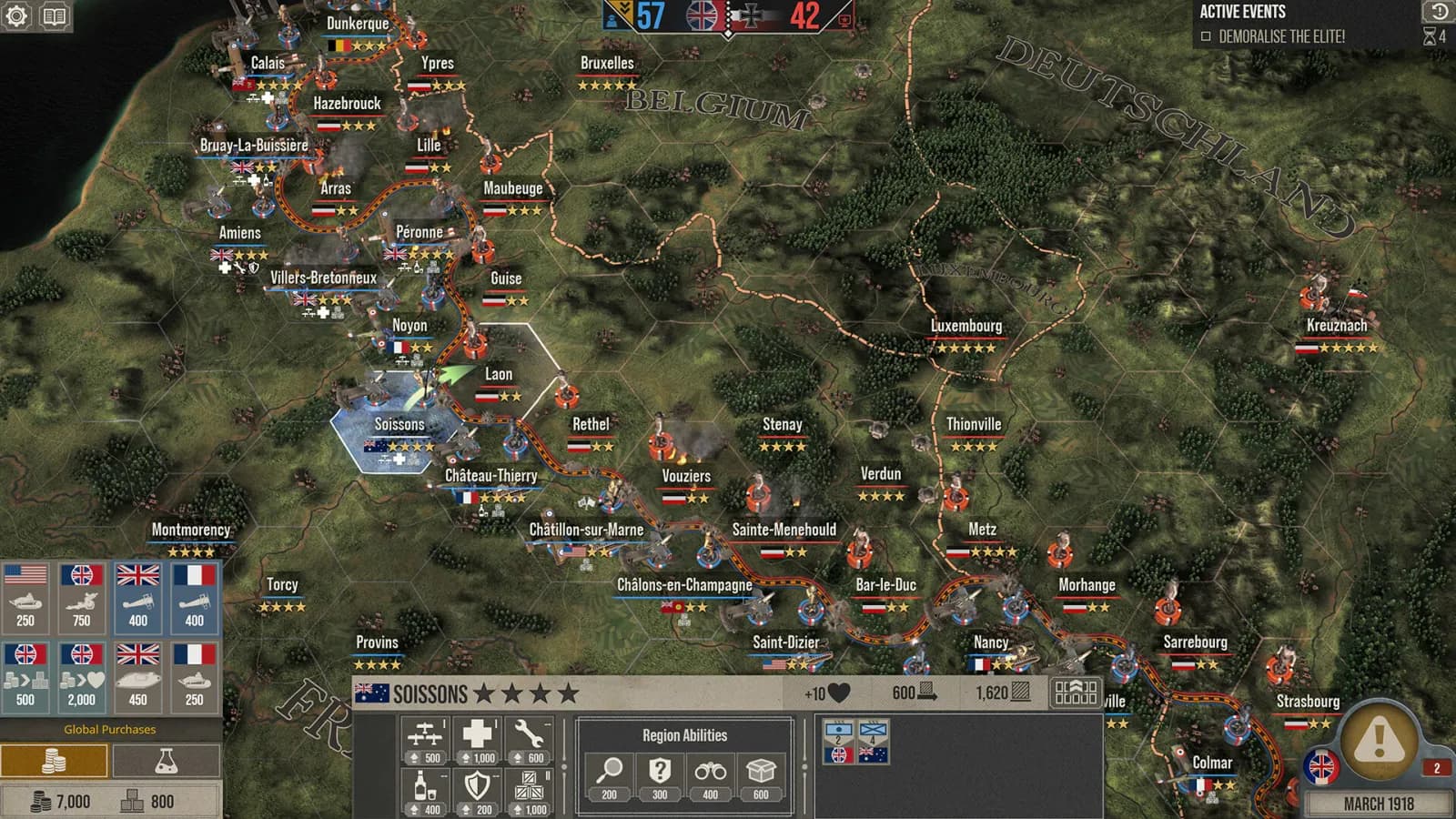 The Great War: Western Front — скриншот 2